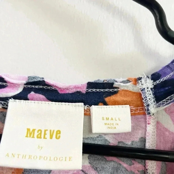 Anthropologie floral tank top small - Picture 3 of 4